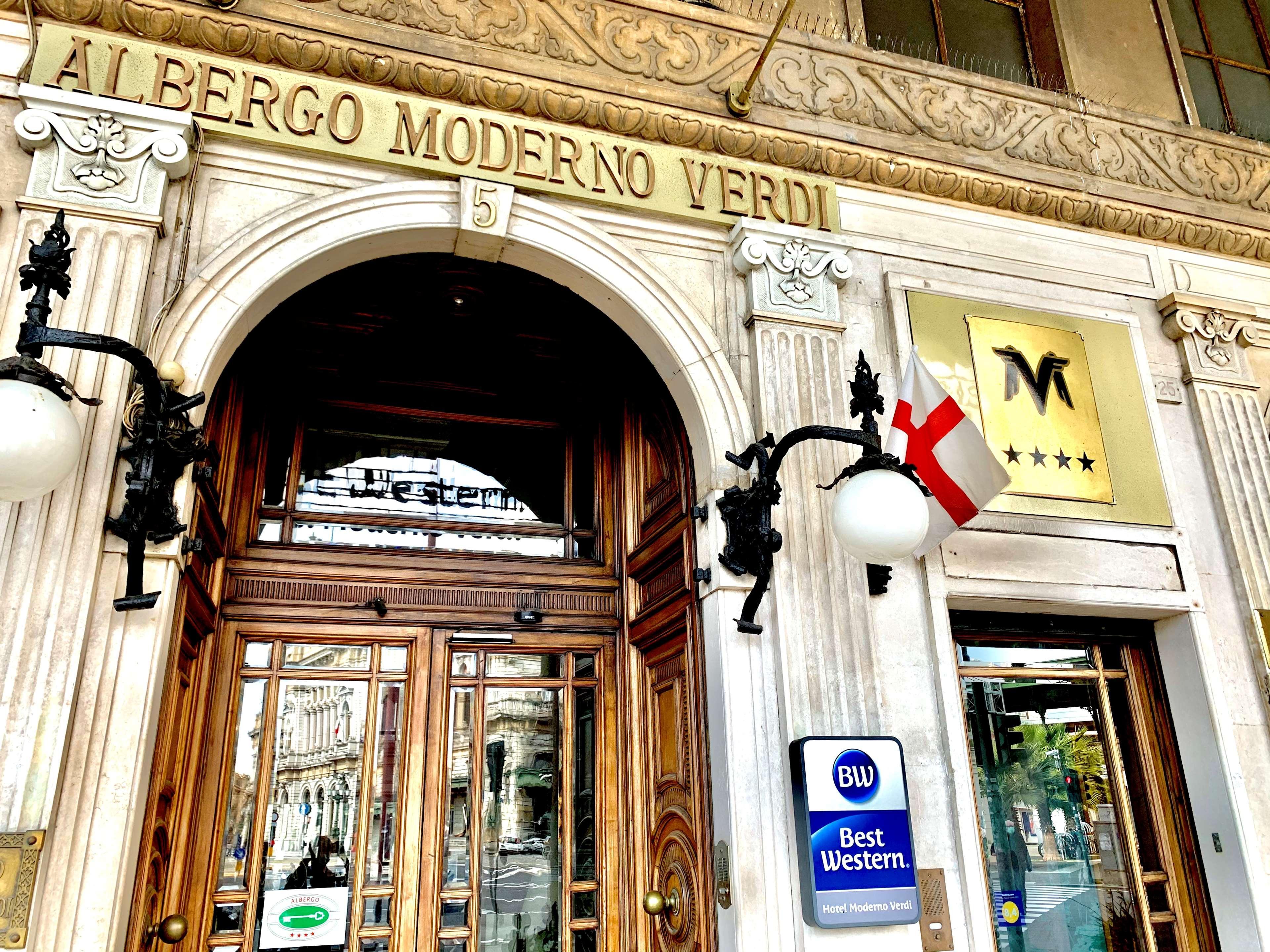 Best Western Hotel Moderno Verdi Genua Exterior foto